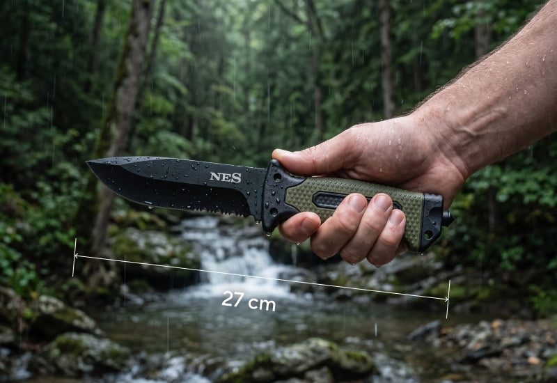 Ergonomiczna, gumowana rękojeść dla pewnego chwytu