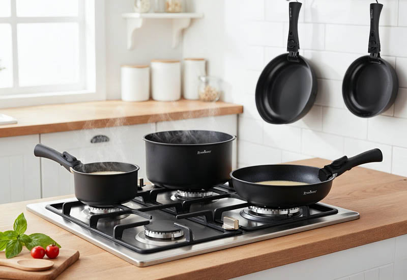 Więcej swobody podczas gotowania.