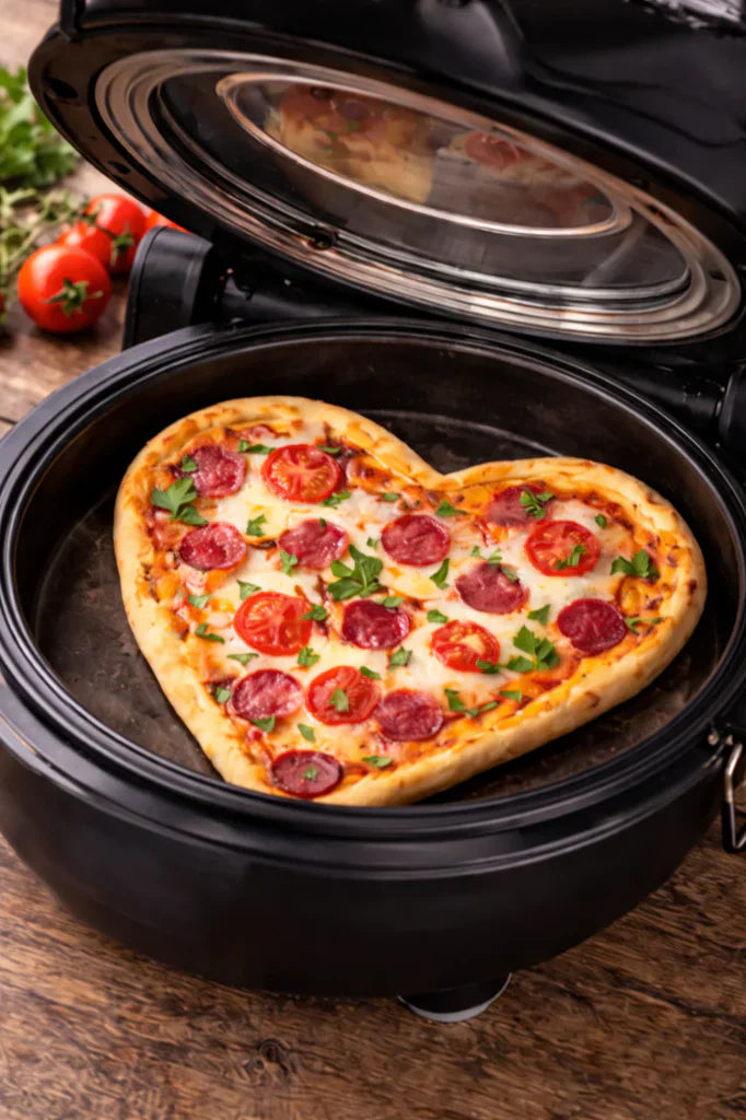WALENTYNKOWA PIZZA Z ELEKTRYCZNEGO PIECA DO PIZZY