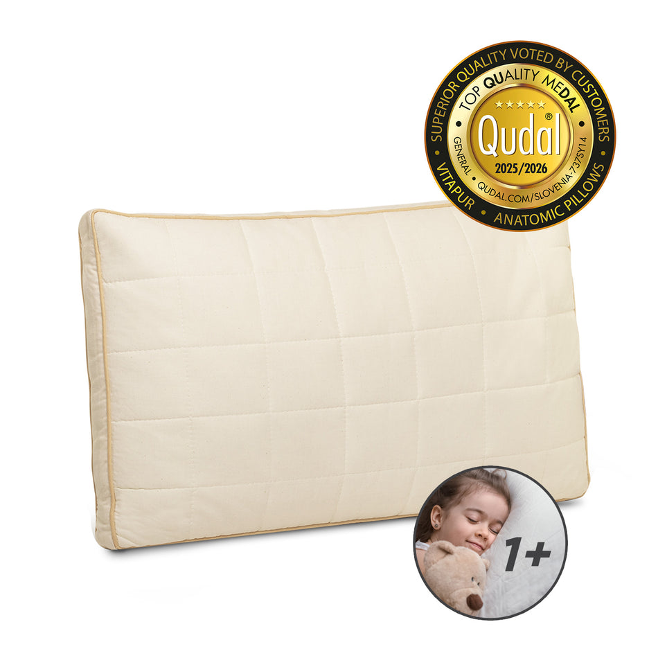 Poduszka dziecięca z włóknami bambusowymi My First Pillow, 40x60 cm