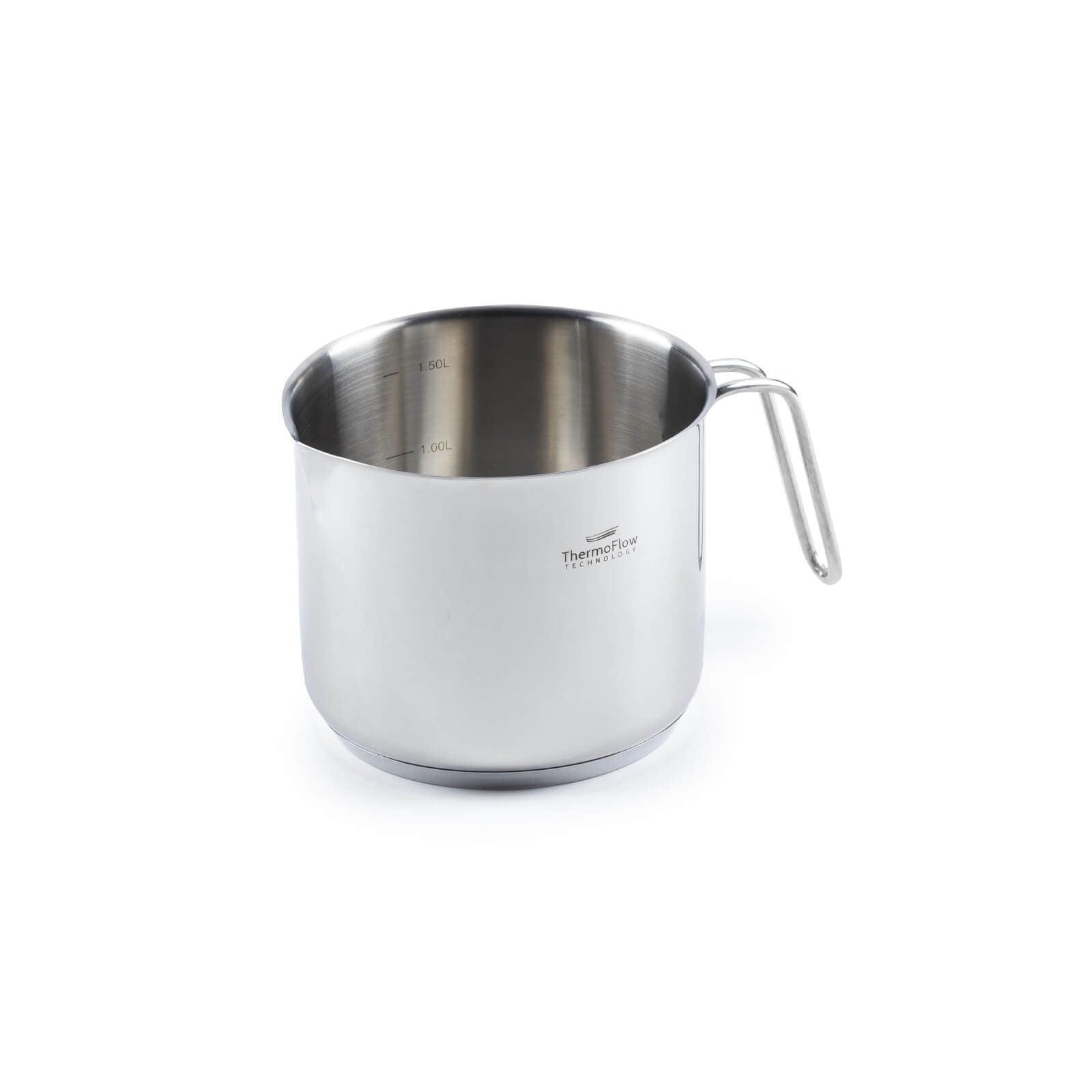 Rosmarino stalowy garnek do mleka Pour&Cook II – 1,7 L, 14 cm