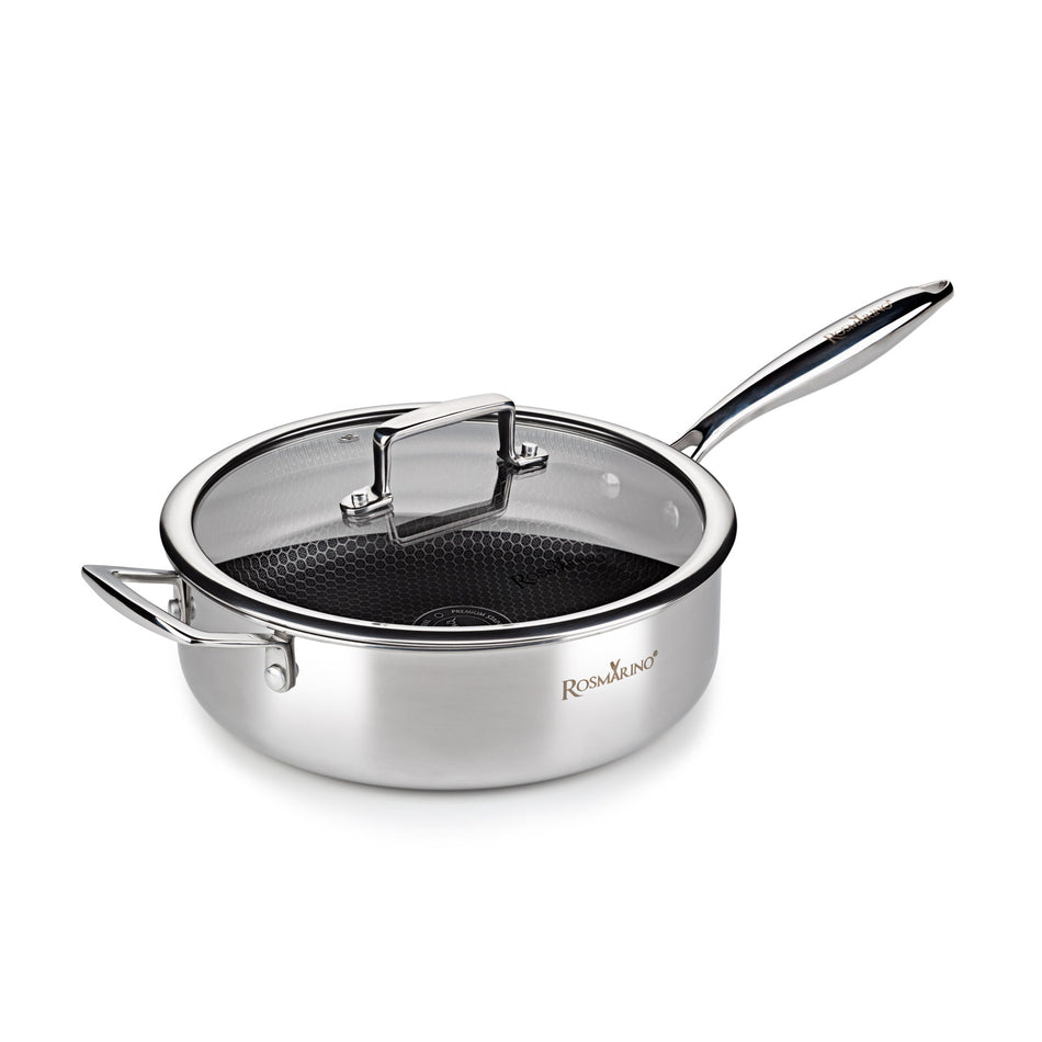 Patelnia sauté z pokrywką Rosmarino HexaPro - 24 cm