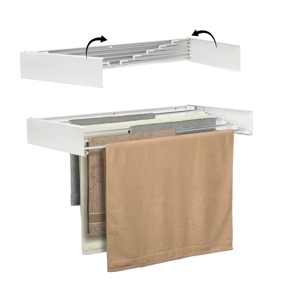 Wieszak na pranie montowany do ściany Vitapur HouseCare