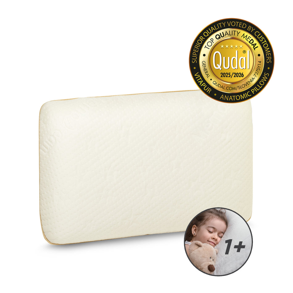 Dziecięca poduszka z pianki memory MemoDream Junior – 30 x 50 x 5 cm