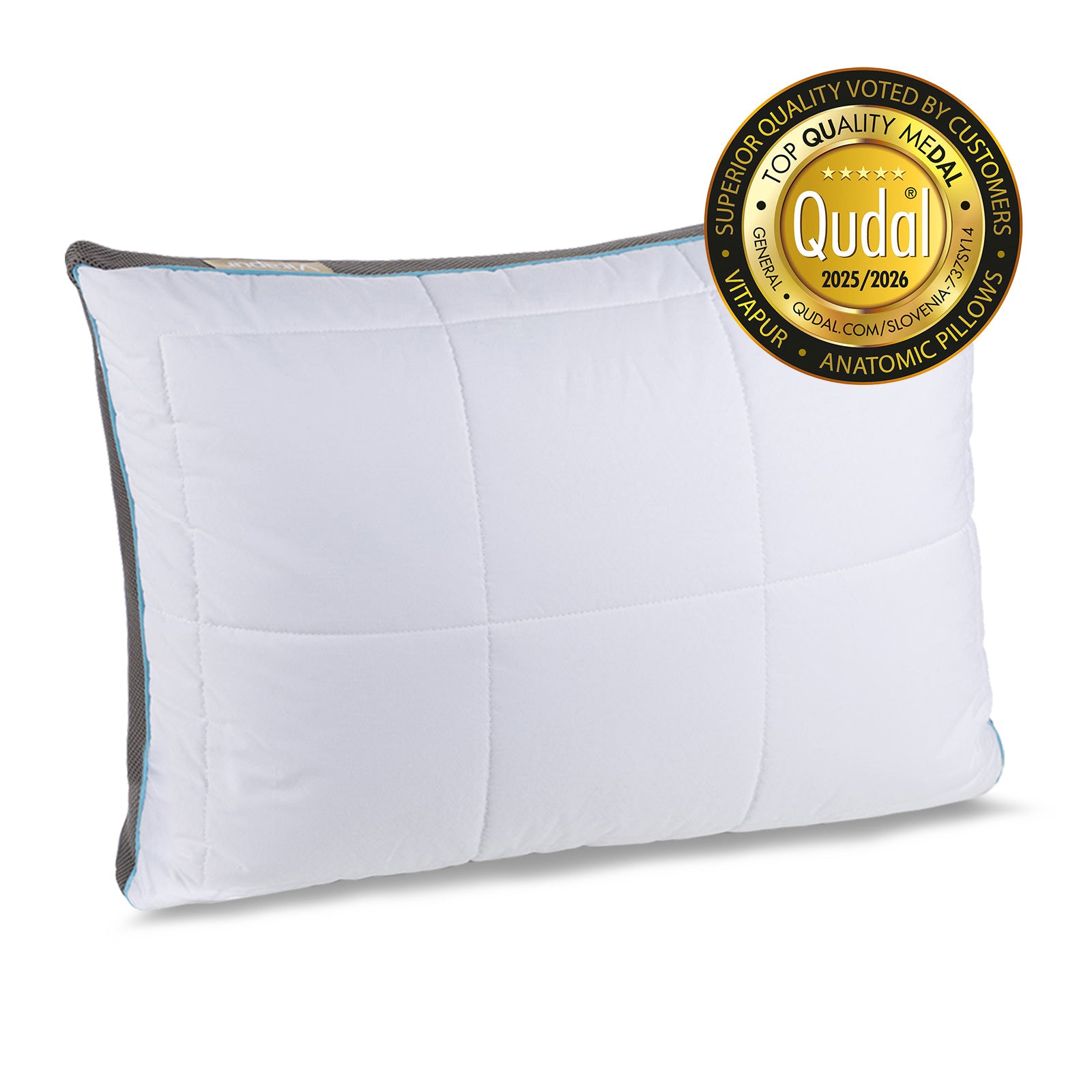 Vitapur MemoSilver Premium poduszka hybrydowa – 50 x 70 cm
