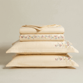 Svilanit PREMIUM haftowana bawełniano-satynowa pościel Roses – prestiżowa jakość bawełny egipskiej