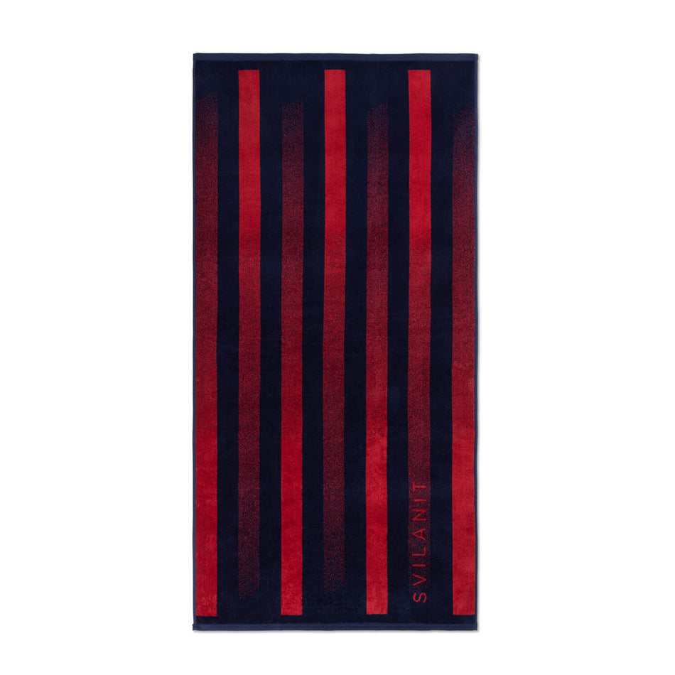 Ręcznik plażowy Graphic Red, 80 x 160 cm