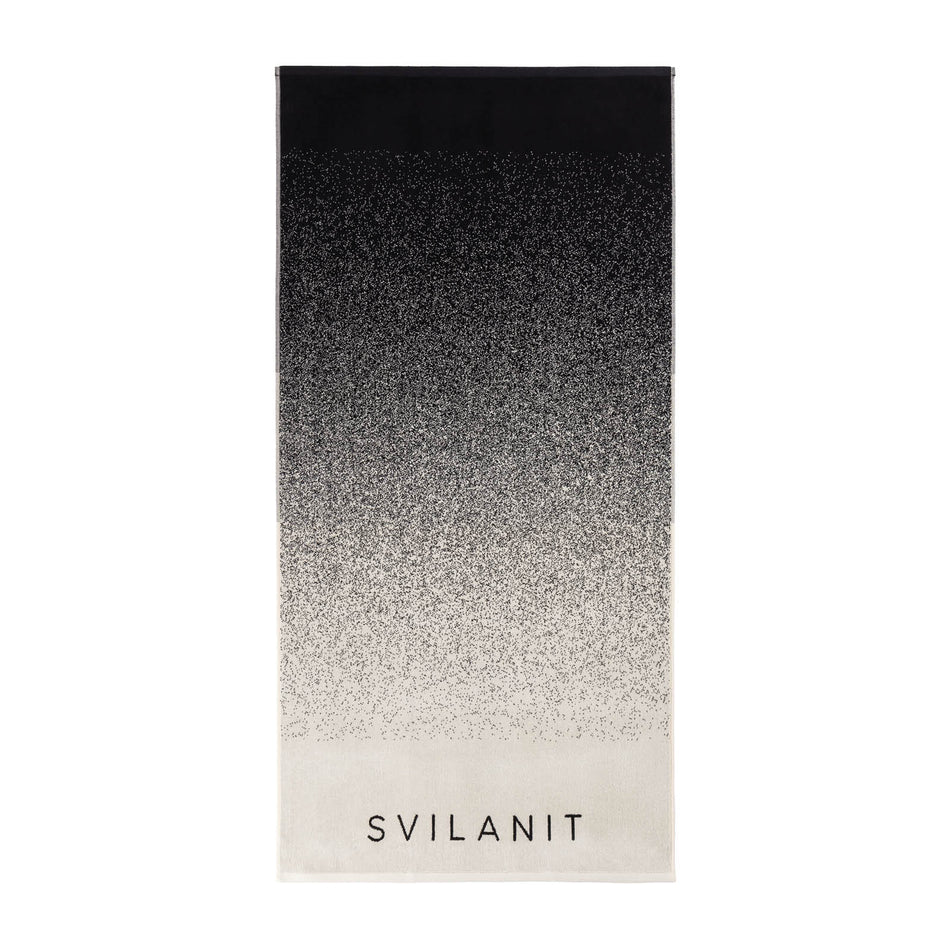 Ręcznik plażowy Ombre Antrazit, 80 x 160 cm