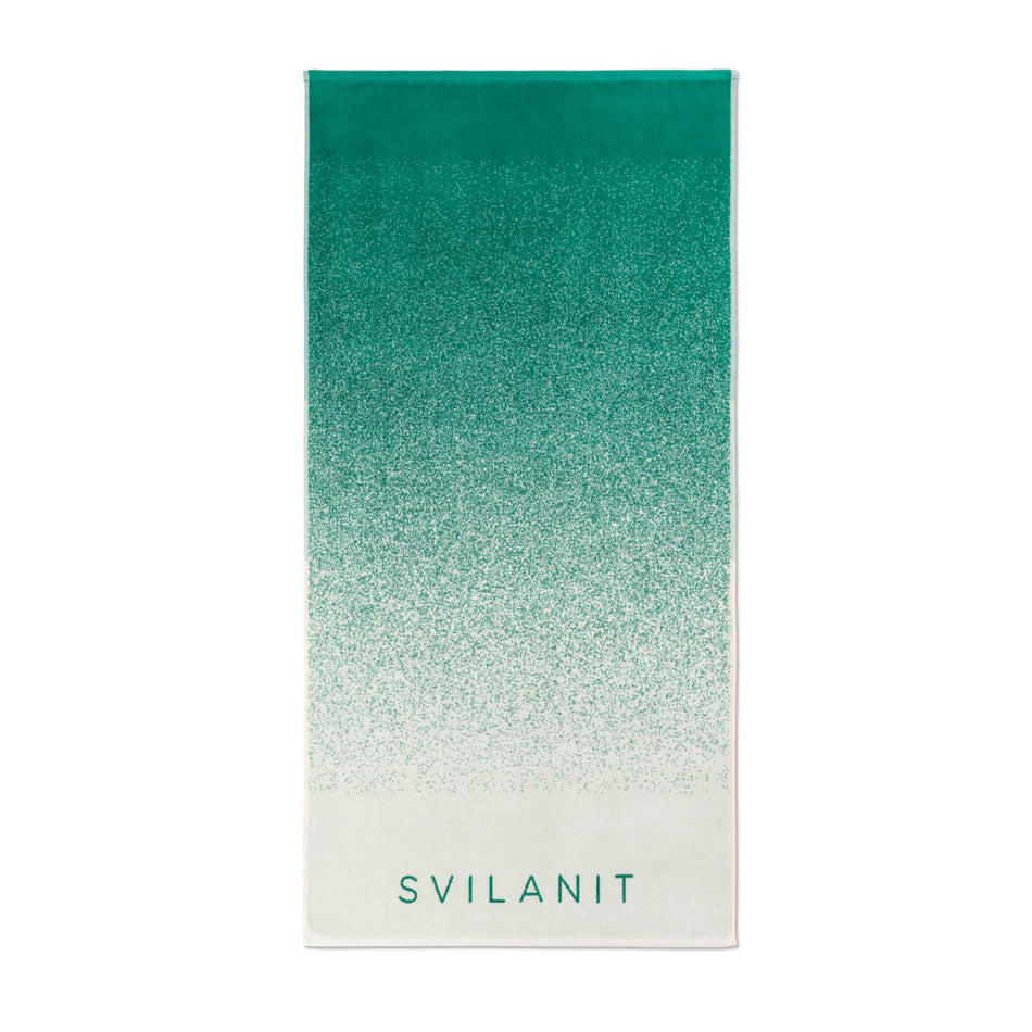 Ręcznik plażowy Ombre Green, 80 x 160 cm
