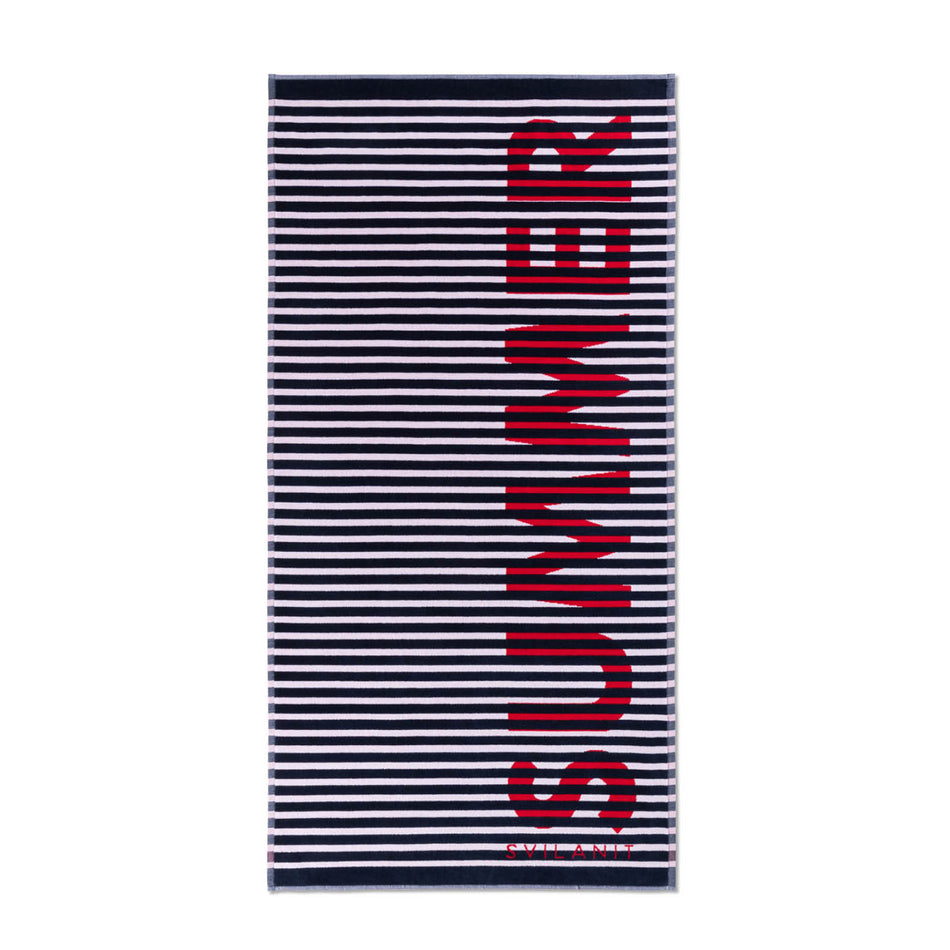 Ręcznik plażowy Red Summer, 80 x 160 cm