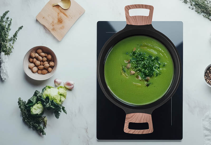 Odpowiednie do wszystkich płyt kuchennych, w tym indukcyjnych.