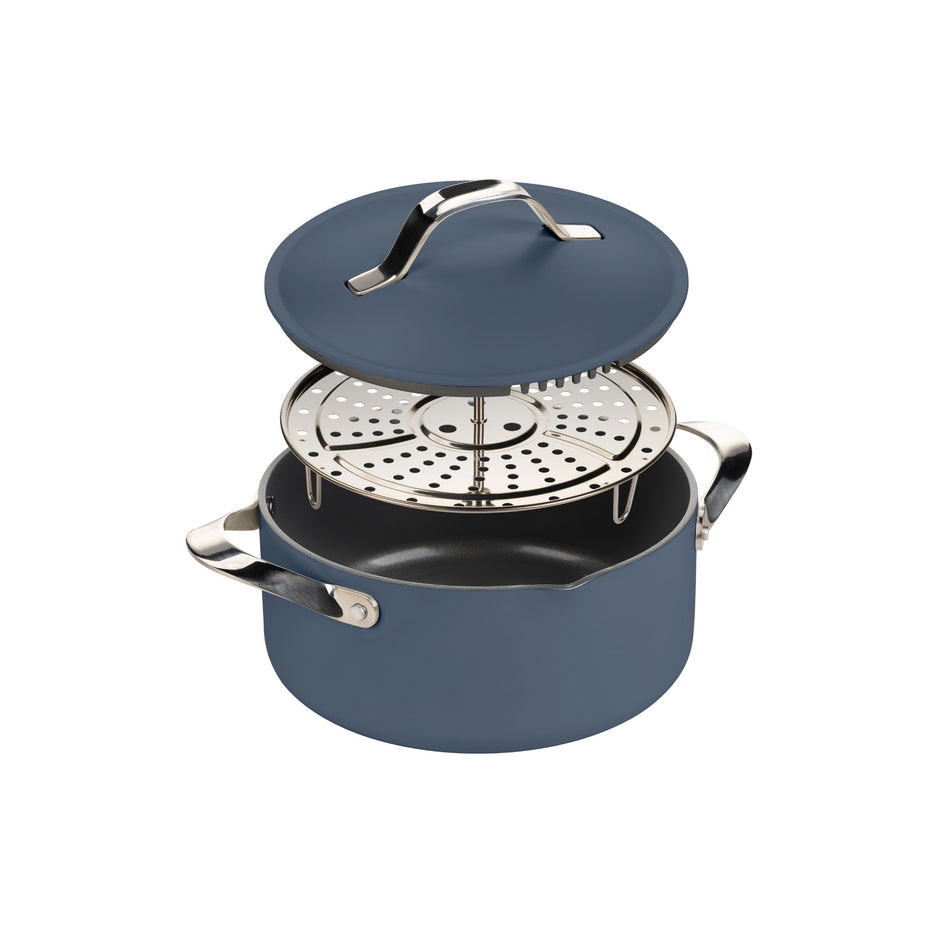 Garnek do gotowania na parze, smażenia i duszenia Rosmarino Chef’s Choice All-in-One, 24 cm