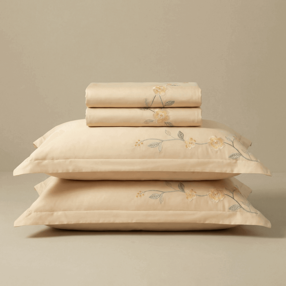 Bawełniano-satynowa pościel haftowana PREMIUM Florence