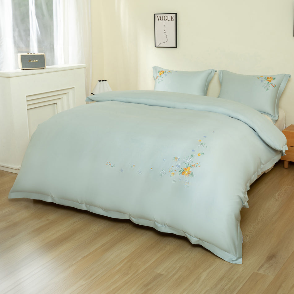 Bawełniano-satynowa pościel haftowana PREMIUM Molly