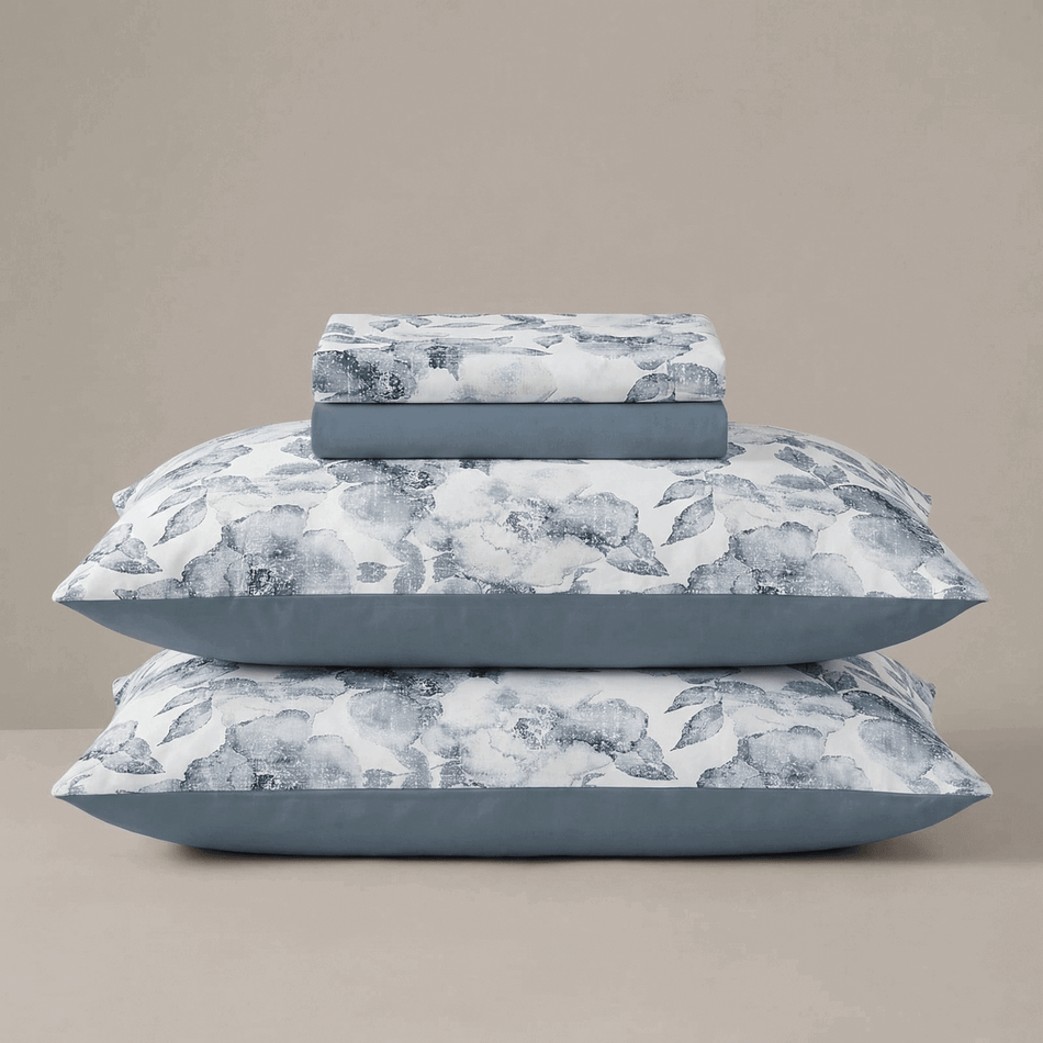 Pościel bawełniano-satynowa Svilanit Floral Mist