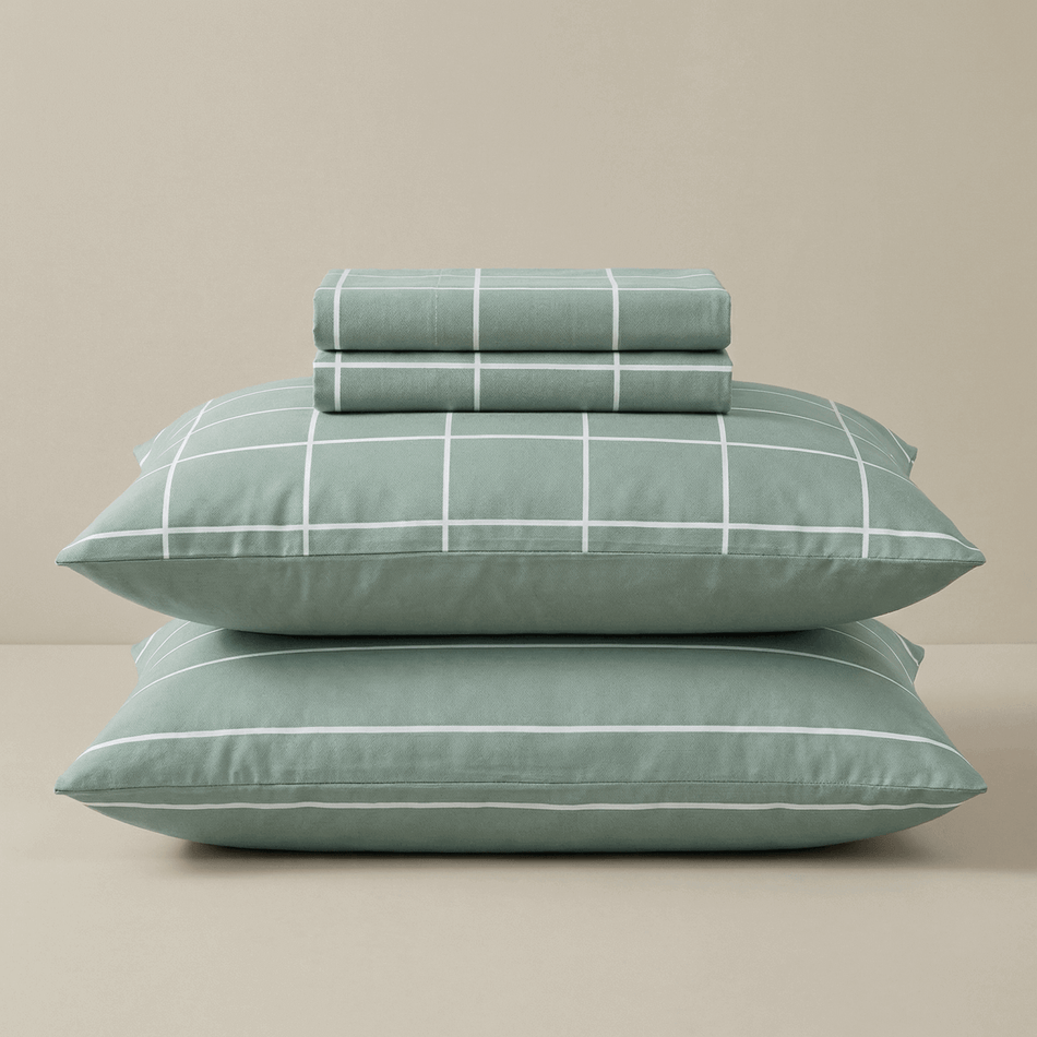 Pościel bawełniano-satynowa Svilanit Nordic Frame