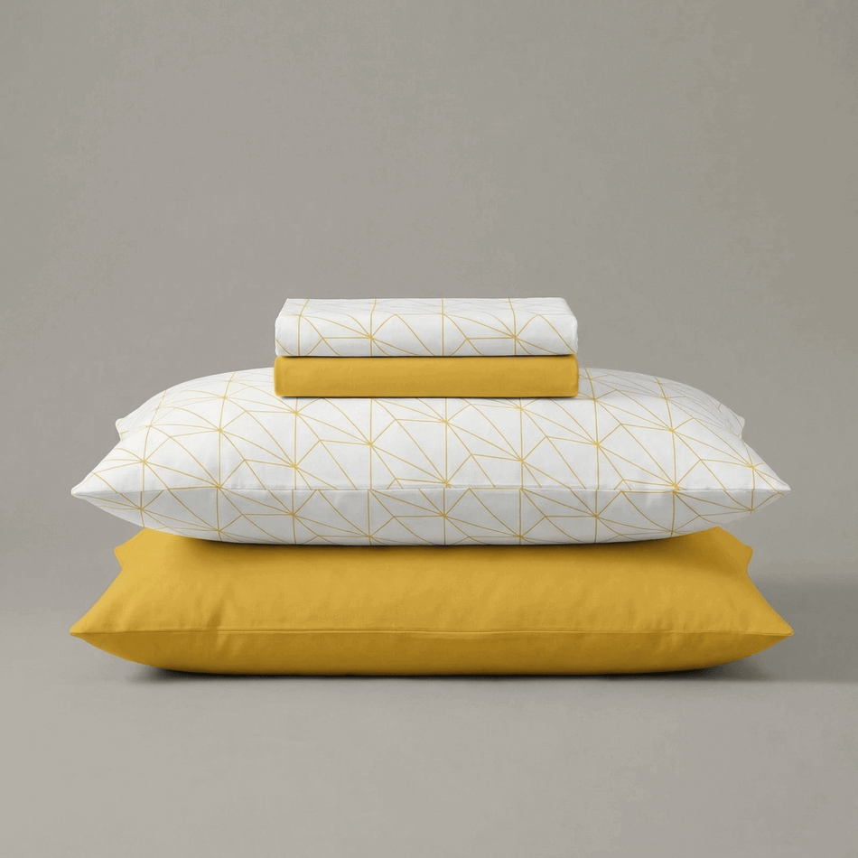 Bawełniana pościel Svilanit Golden Arcs