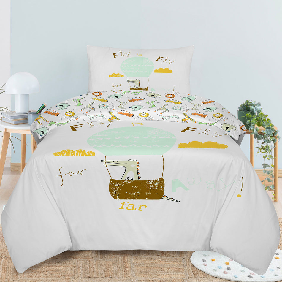 Bawełniana pościel dziecięca Svilanit Balloonie