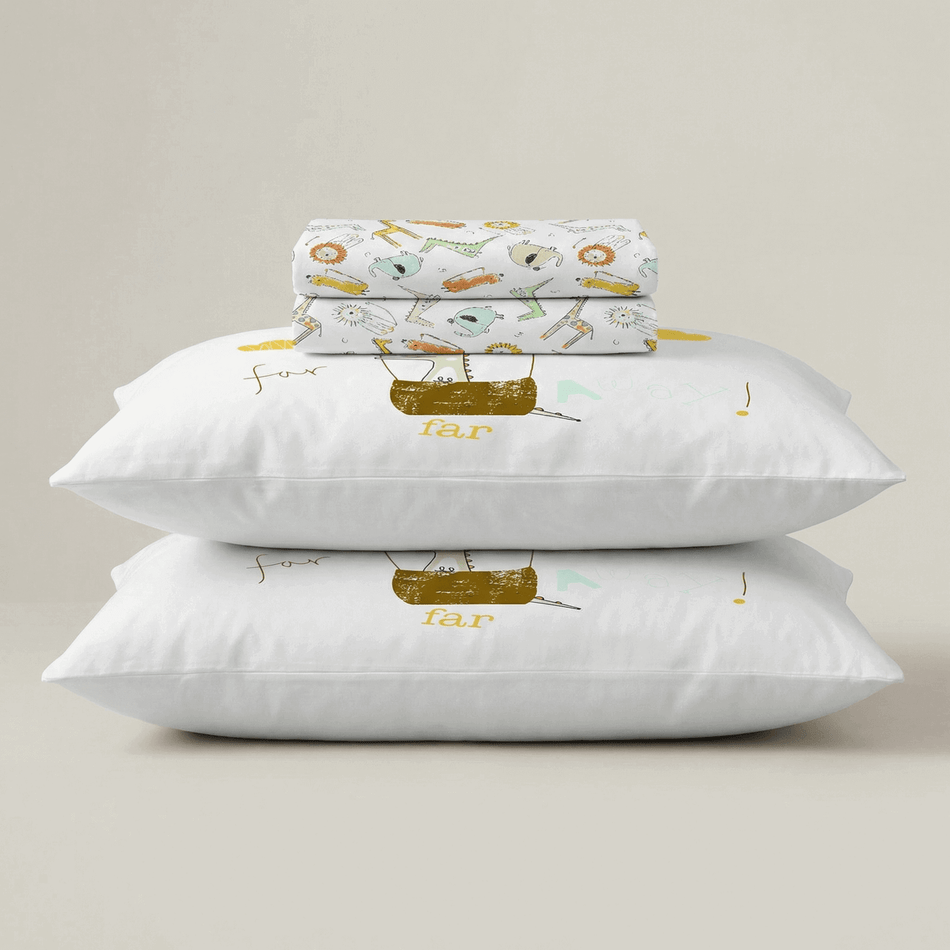 Bawełniana pościel dziecięca Svilanit Balloonie