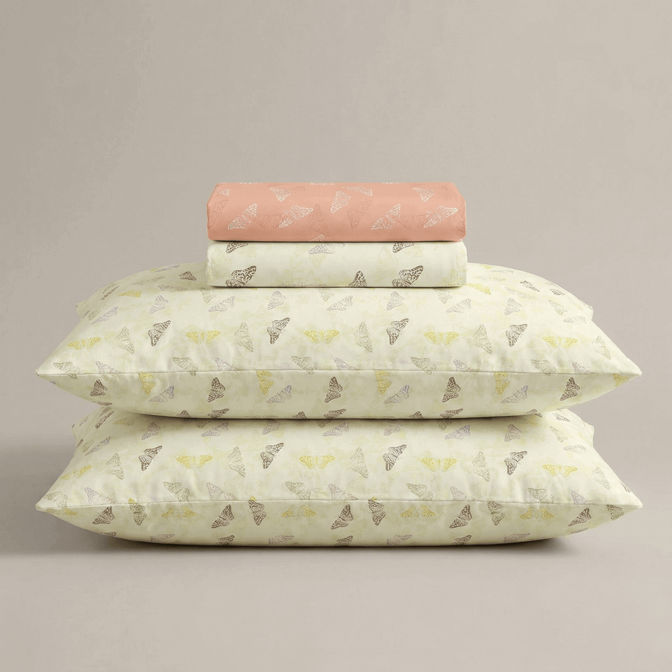 Vitapur bawełniana pościel Svilanit Rose Butterflies