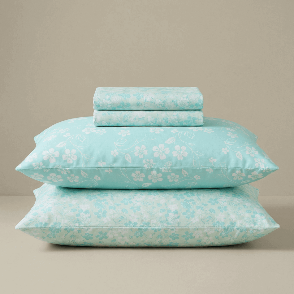 Vitapur bawełniana pościel Svilanit Mint Blossom