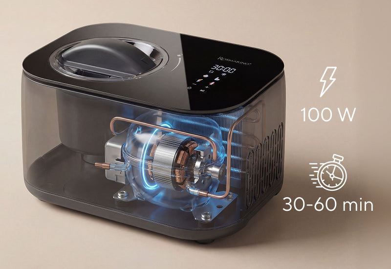 Porcja ulubionych lodów bez wstępnego mrożenia