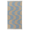 Svilanit premium duży ręcznik plażowy Waves, 100 x 180 cm