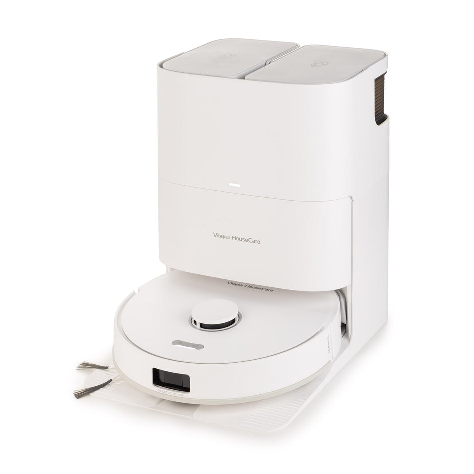 Robot odkurzający do czyszczenia na sucho i na mokro ze stacją samoczyszczącą z myciem mopów SmartClean All-in-One-Station PRO Series