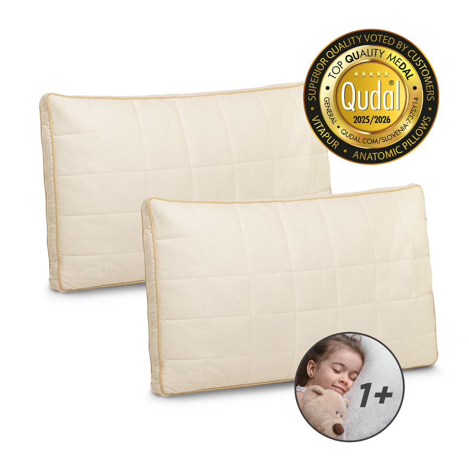 2 x poduszka dziecięca z włóknami bambusowymi My First Pillow