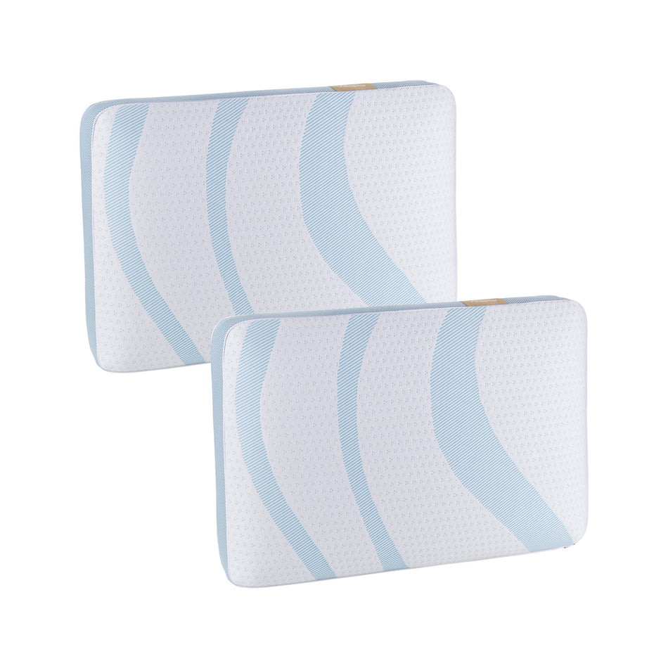 2 x Vitapur MemoSilver Premium Fresh poduszka z efektem chłodzenia – 40 x 60 cm