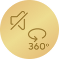 Ciche kółka 360°3